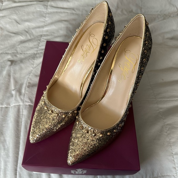 Fergie Studded Heels - Picture 1 of 4